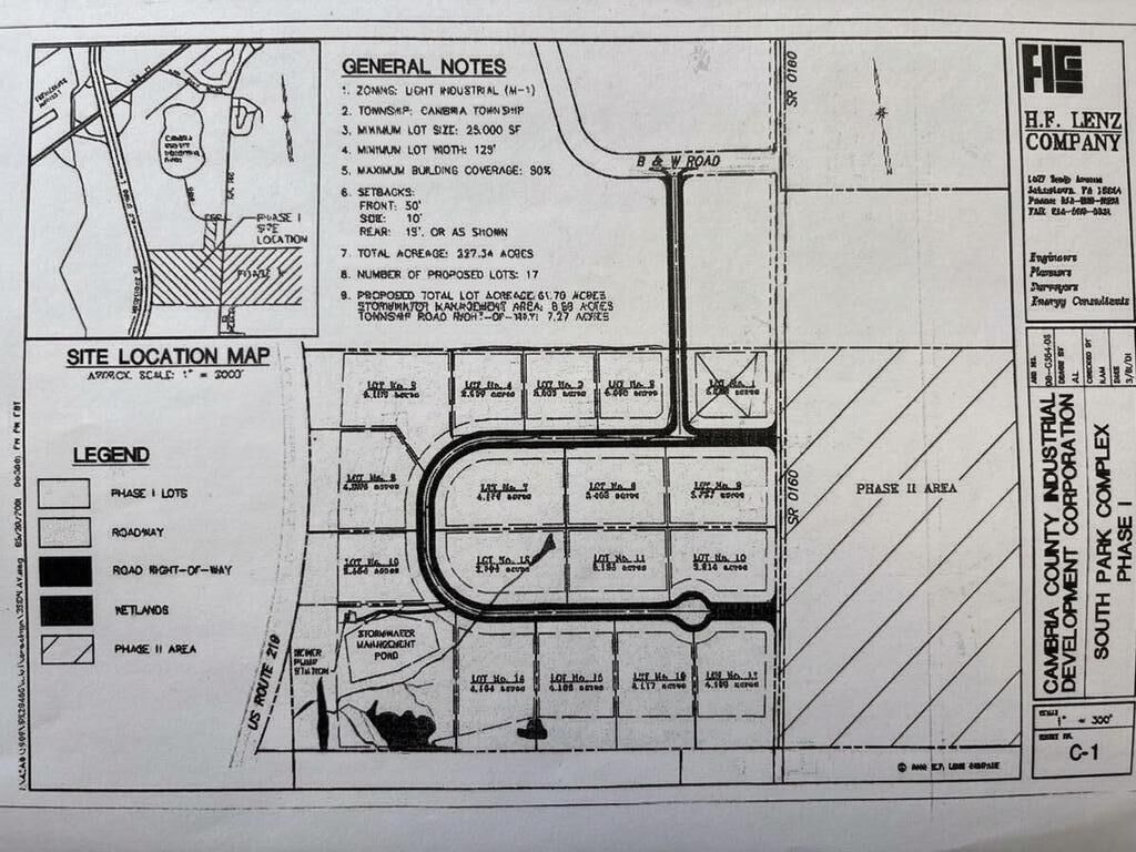 Property Photo:  Lot 5 Commerce Drive  PA 15931 