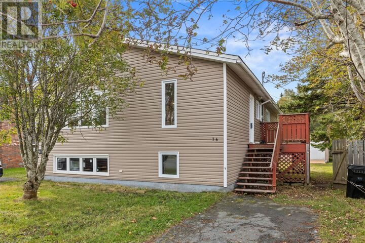 Property Photo:  74 Fox Avenue  NL A1B 2J2 