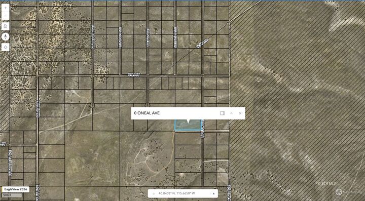 Property Photo:  Tbd Oneal Avenue  NV 89815 