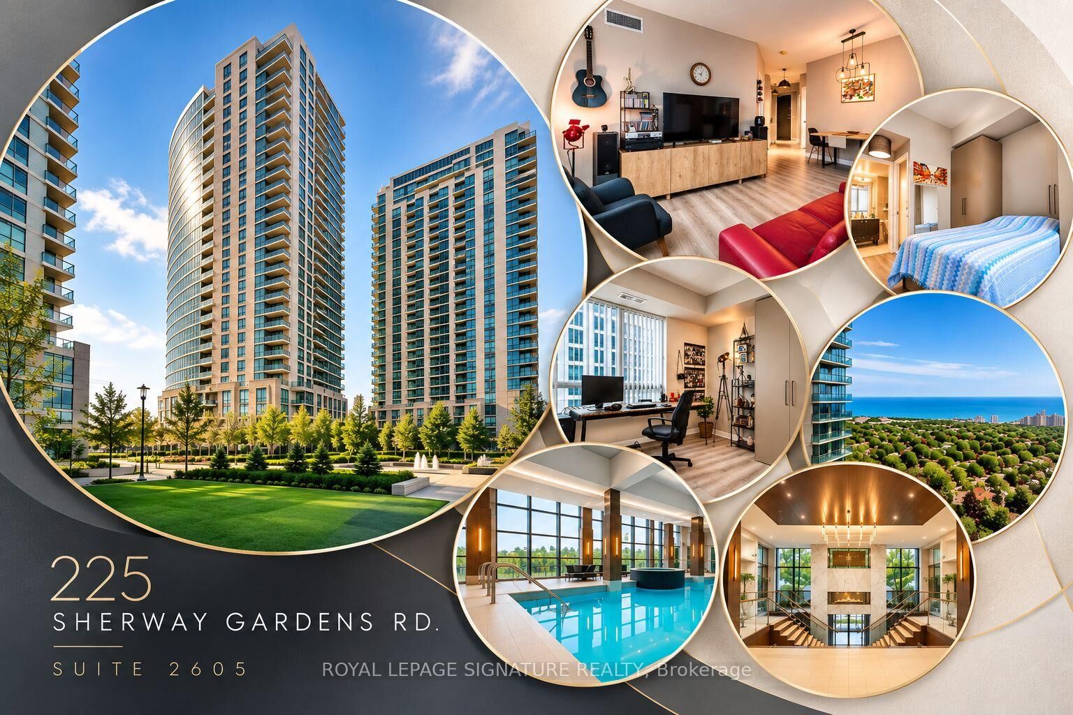 Property Photo:  225 Sherway Gardens Road 2605  ON M9C 0A3 