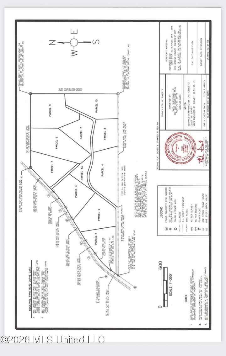 Property Photo: 10.66 +/- Ac Industrial Park Road MS 39451
