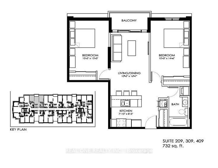 Photo de la propriété:  810 King Street W 409  ON L8S 0A7 