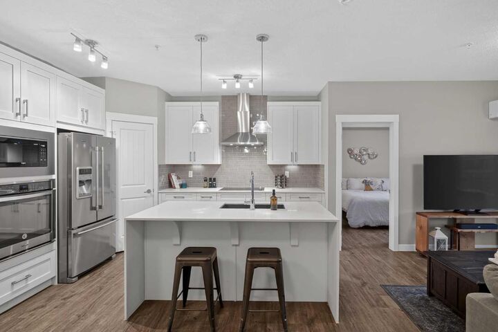 Property Photo: 100 Auburn Meadows Common SE 216 AB T3M 2X7