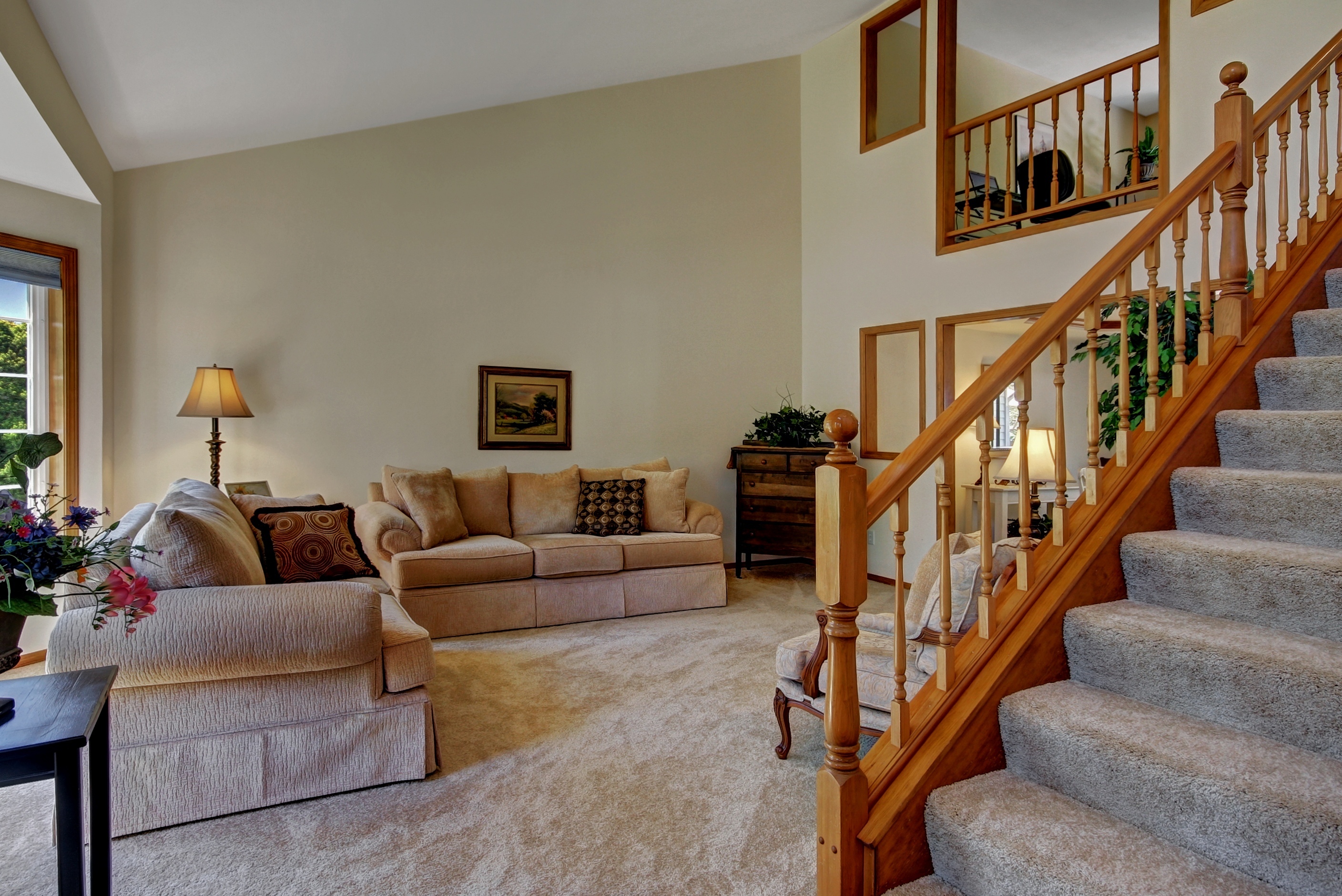 Property Photo: Entry foyer & living room 4107 122nd Place SE  WA 98208 