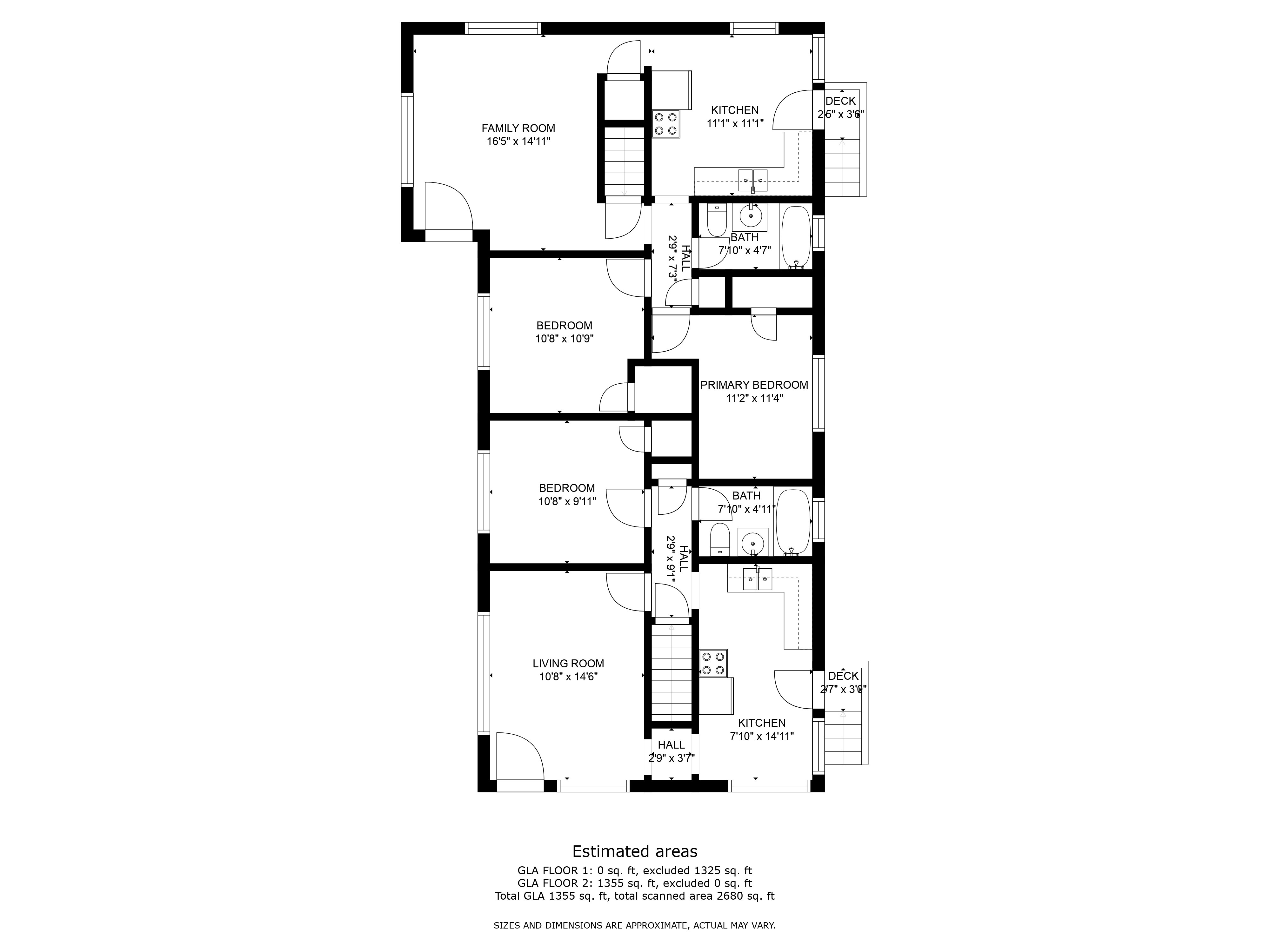 Property Photo: Floor Plan 658 NW 50th Street  WA 98107 
