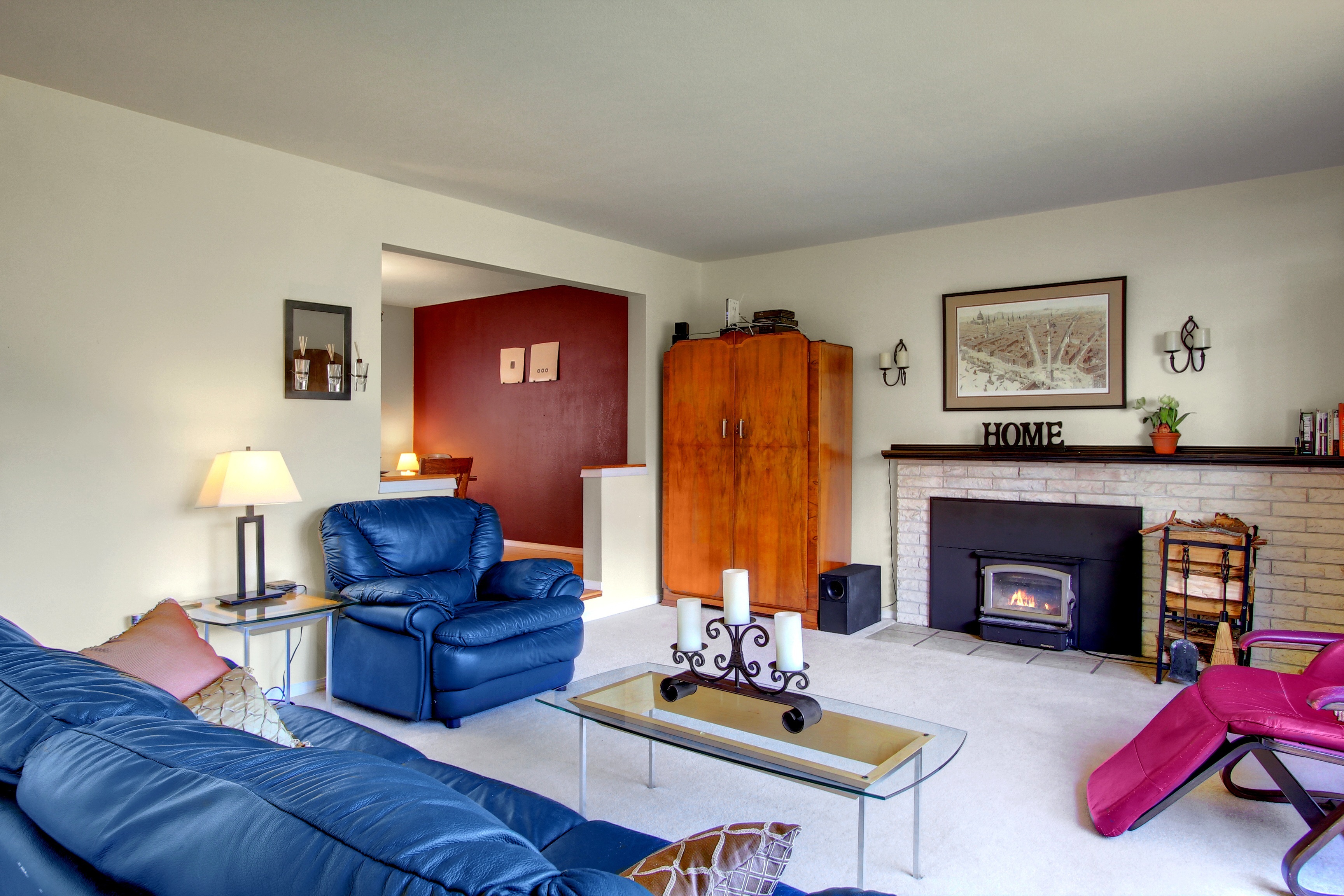 Property Photo: Living room 8720 229th Place SW  WA 98026 