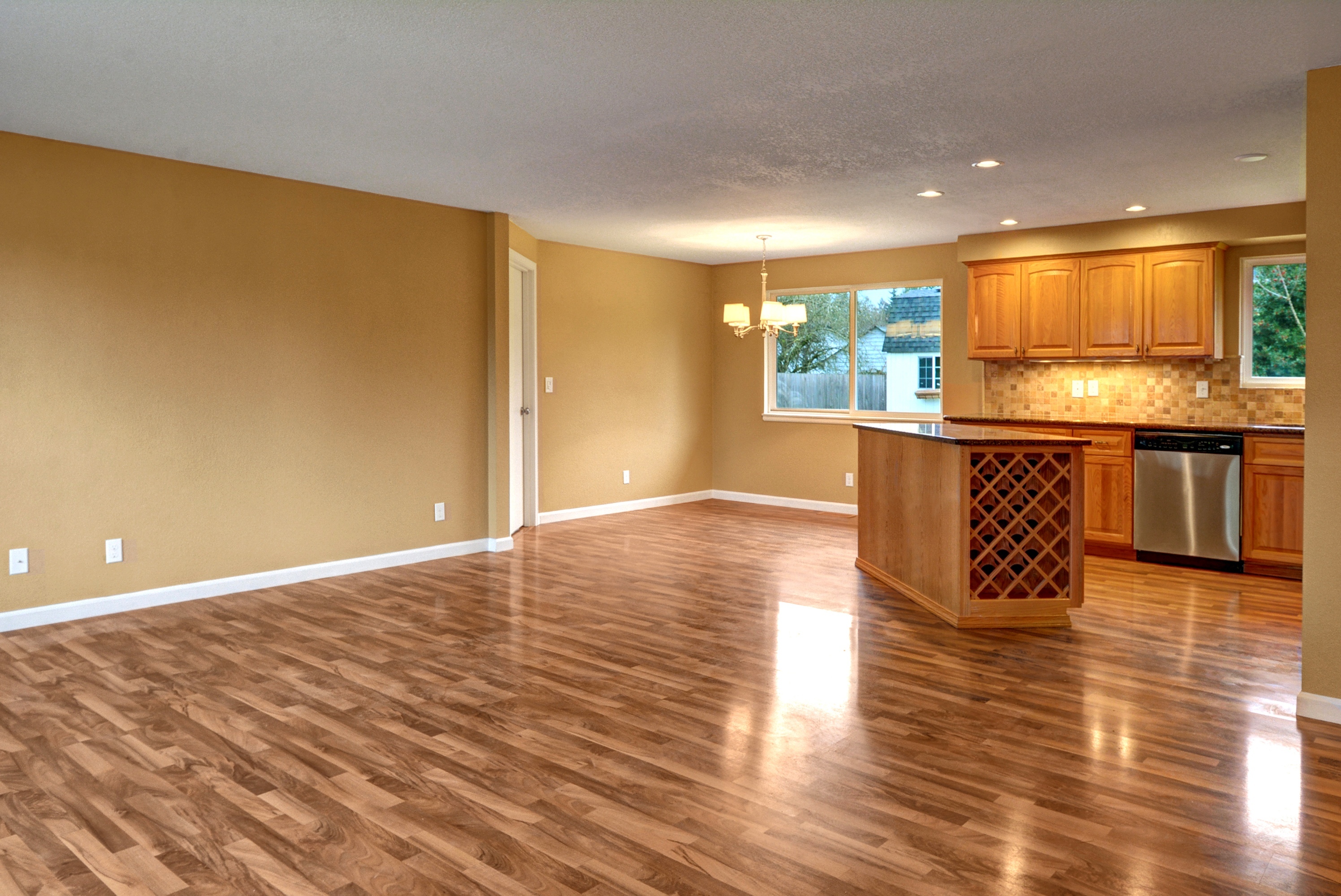 Property Photo: Kitchen, dining room & great room 8007 52nd Dr NE  WA 98270 