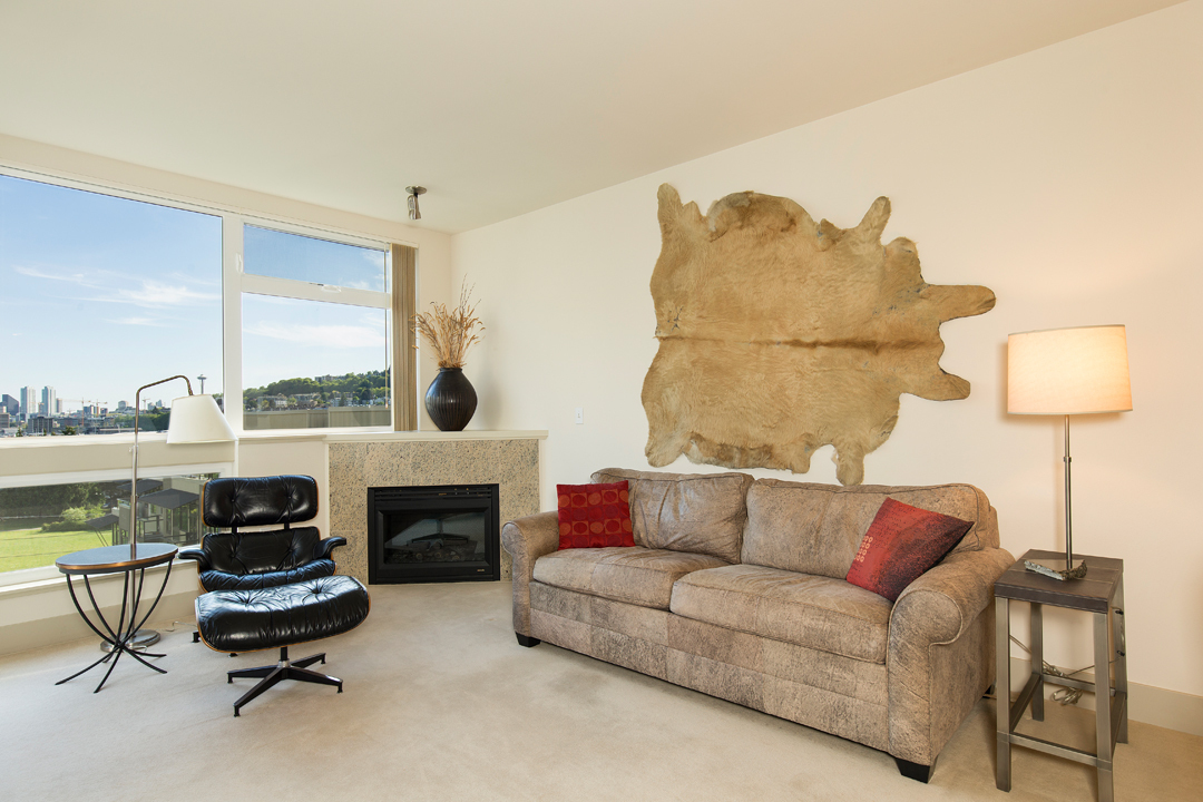 Property Photo: Living room 1760 N Northlake Wy 527  WA 98103 