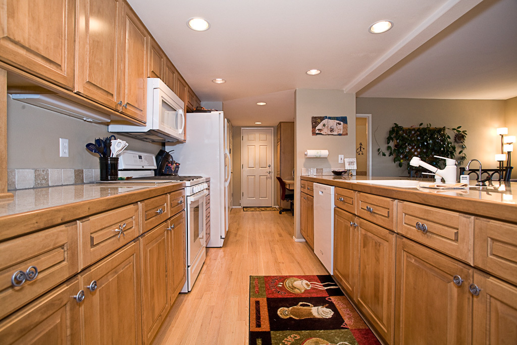 Property Photo: Kitchen and adjacent family room 23808 44th Ave W  WA 98043 