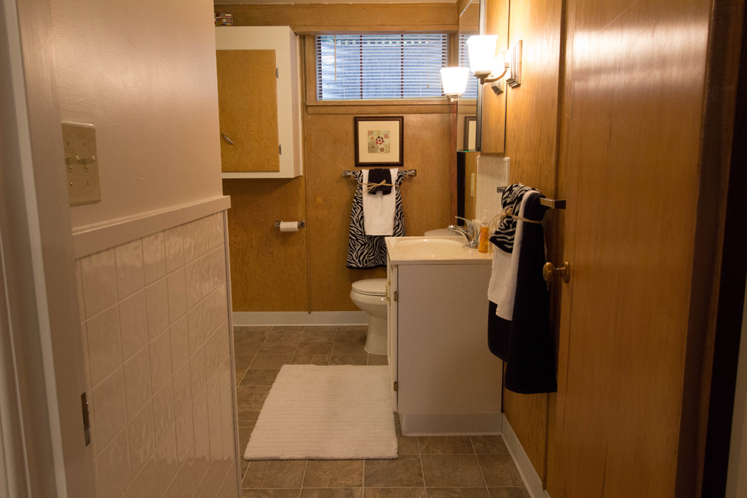 Property Photo: Bathroom - lower level 4934 25th Ave S  WA 98108 